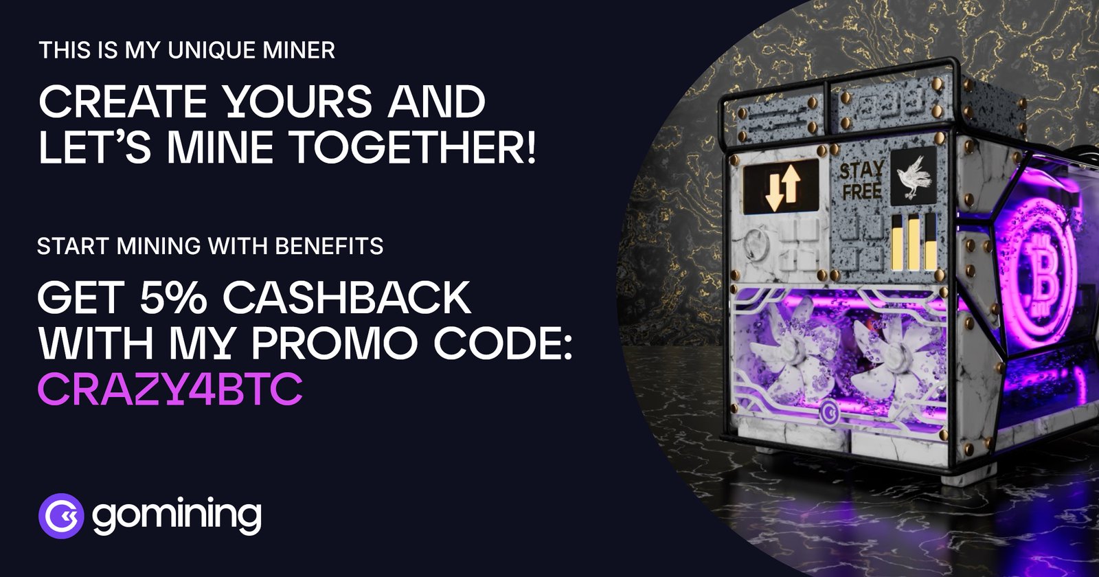 GoMining – Earn 1,250 Points and XP