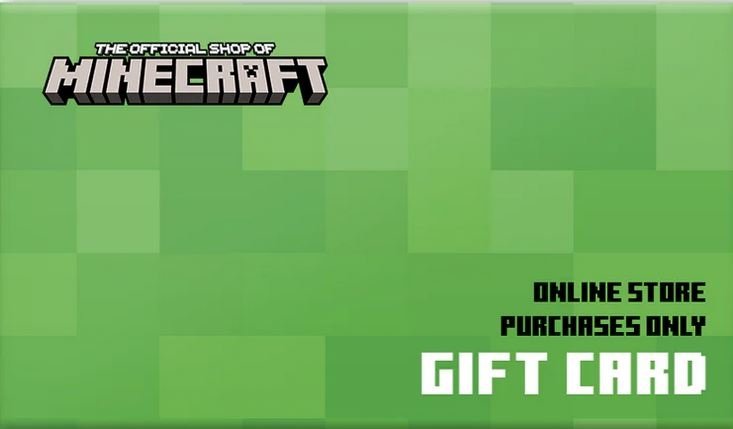 Minecraft Gift Card